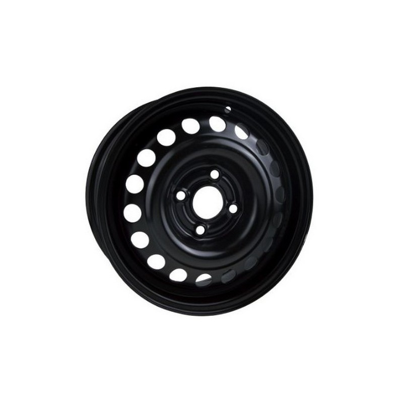 Roda de Ferro Aro 14 Pol. 4 Furos Preta 14X5,5 Pol. Ford 1S551007BA