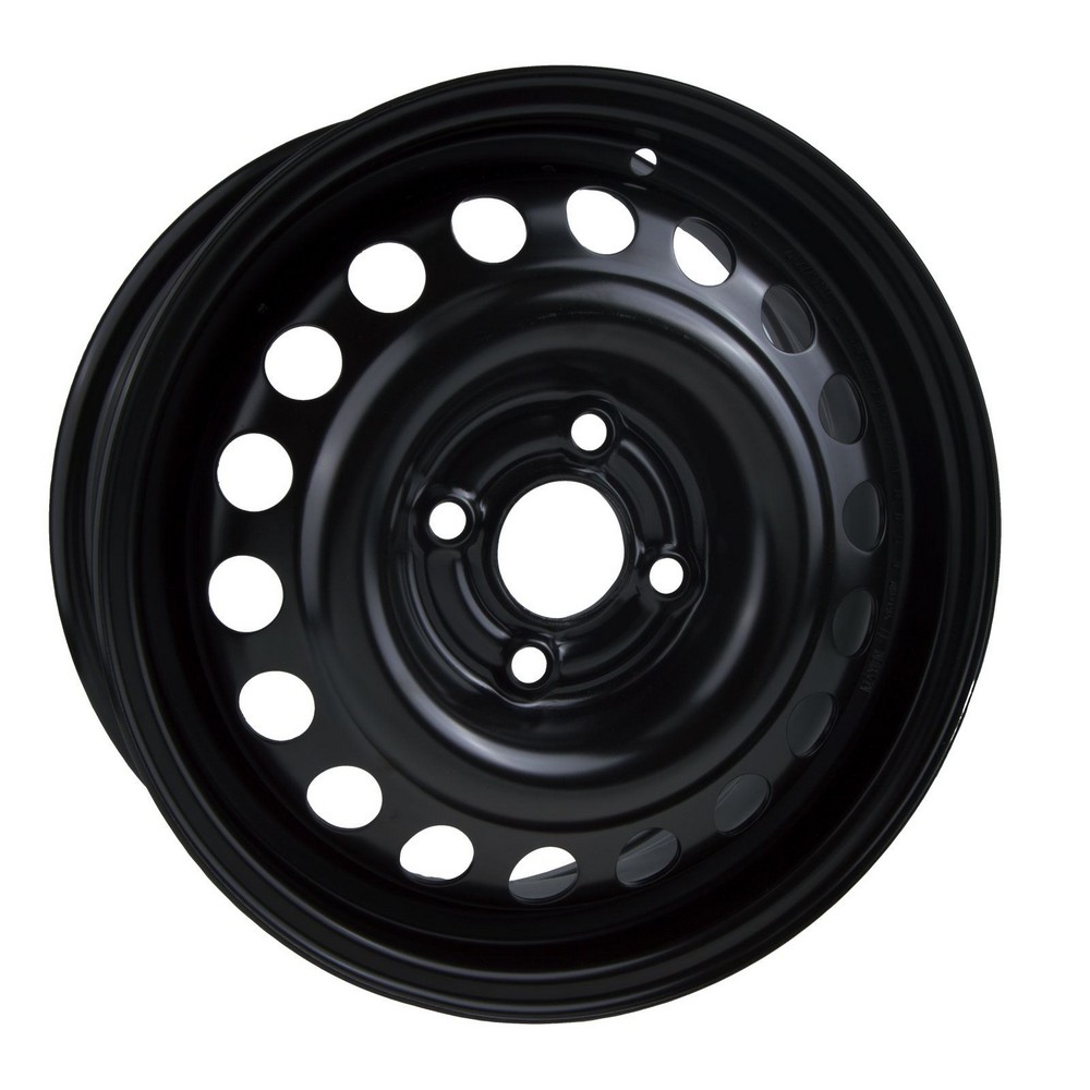 Roda de Ferro Aro 14 Pol. Preta 14X5,5 Fumagalli F143105