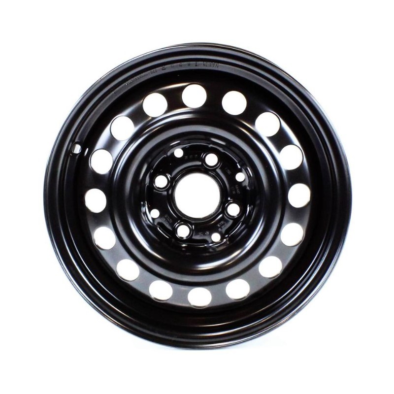 Roda de Ferro Aro 14 Pol. Preta 14X6 Pol. Volkswagen 5W0601027C03C