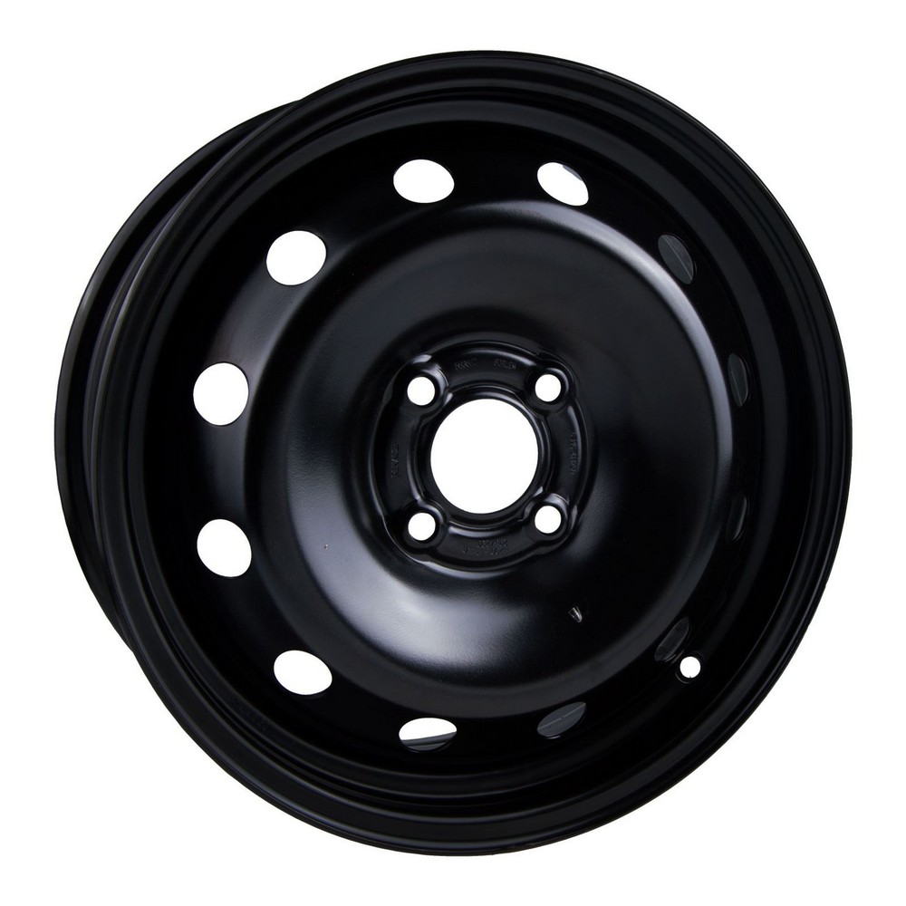 Roda de Ferro Aro 15 Pol. 4 Furos Preta 15X6,5 Pol. Fumagalli F152271