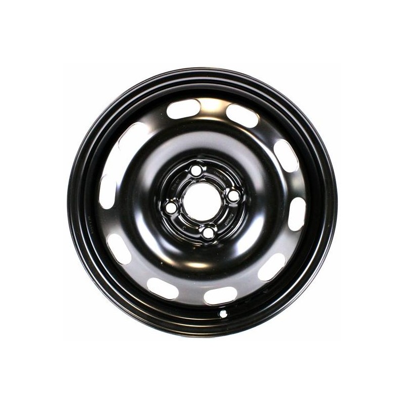 Roda de Ferro Aro 15 Pol. Prata 4 Furos 15X6 Pol. Volkswagen 5U060102703C