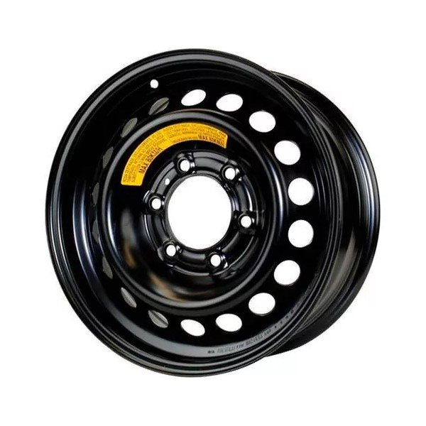 Roda de Ferro Aro 16 Pol. 6 Furos Preta 16 Pol. General Motors 52133611