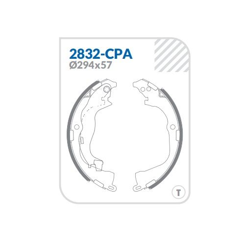 Sapata de Freio Cobreq 2832CPA