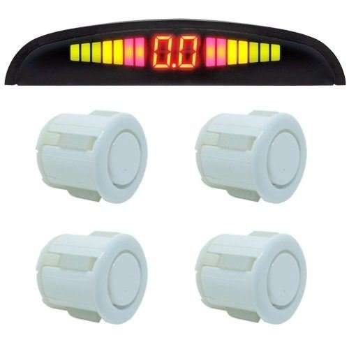 Sensor de Estacionamento The Business Branco com 4 Sensores e Display 05010 THE Business 05010