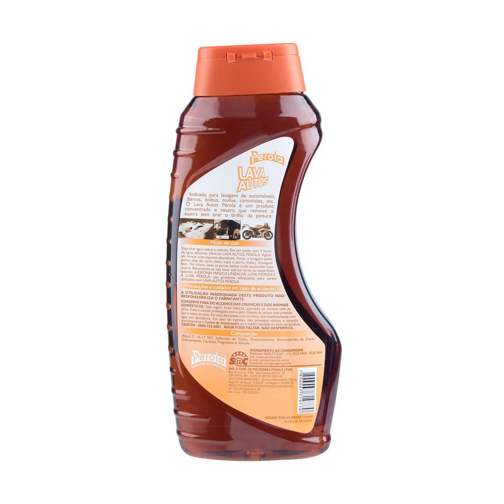 Shampoo Automotivo Lava Autos 500ml Perola 080801, foto 2