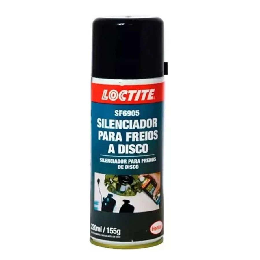 Silenciador para Freios Anti Chio Spray 220ml Loctite 261809