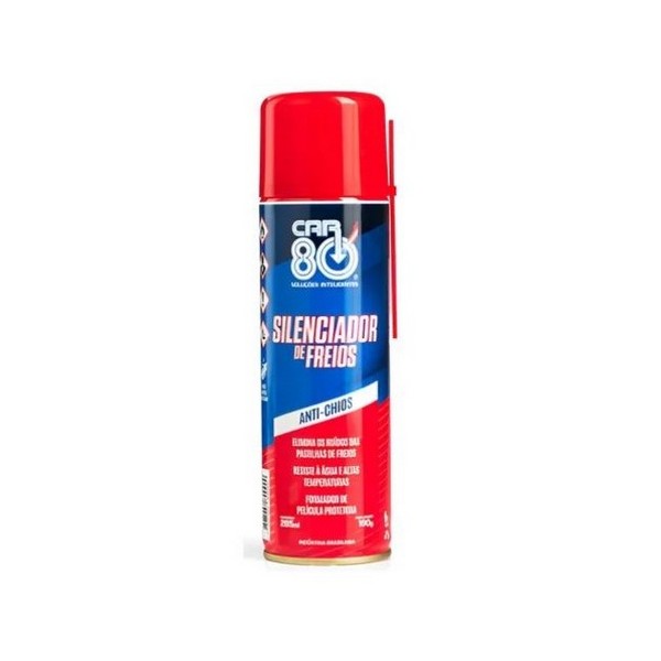 Silenciador para Freios Anti Chio Spray 285ml Car80 CAR 80 CAR80ANTICHIO