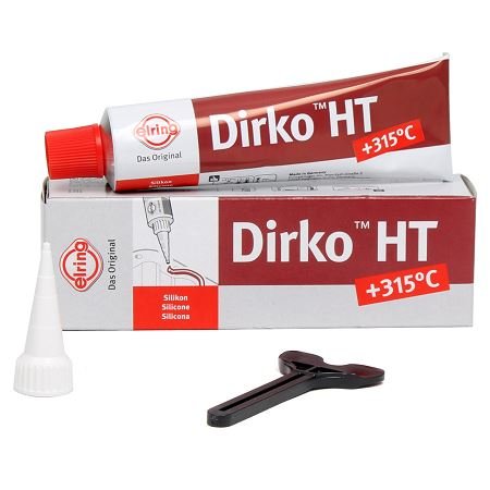 Silicone Acético de Alta Temperatura Vermelho 70ml Elring 705708