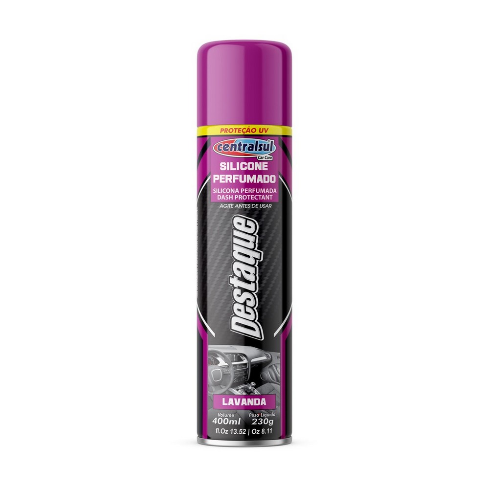 Silicone Aerossol Lavanda 400ml Centralsul 442