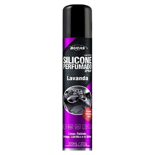 Silicone Bucas Spray Perfumado Lavanda 300ml Rodabrill 14153