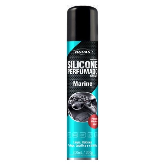 Silicone Bucas Spray Perfumado Marine 300ml Rodabrill 14146