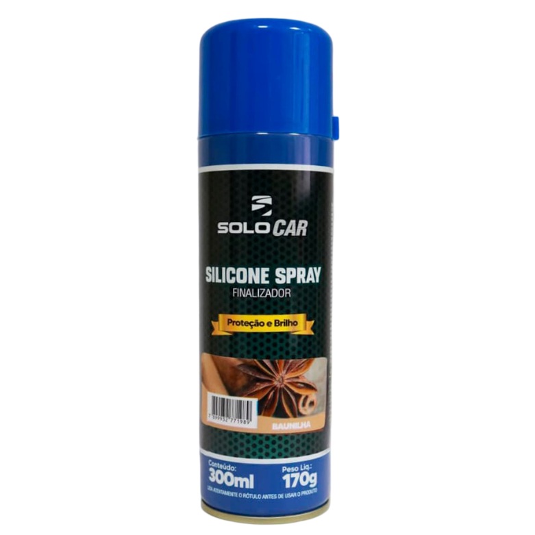Silicone Spray Baunilha 300ml (solocar) SL745081