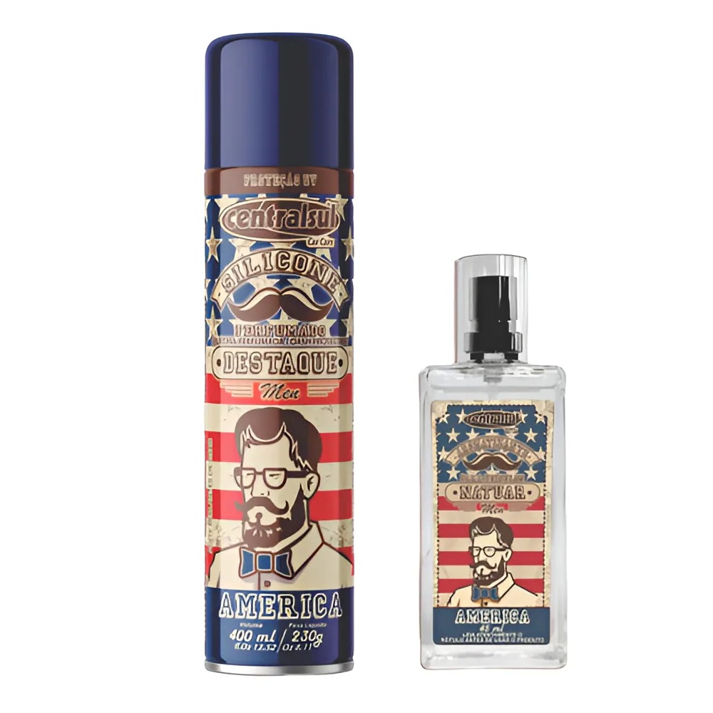 Silicone Spray Centralsul Destaque América 400ml 015325-7 Centralsul 160687