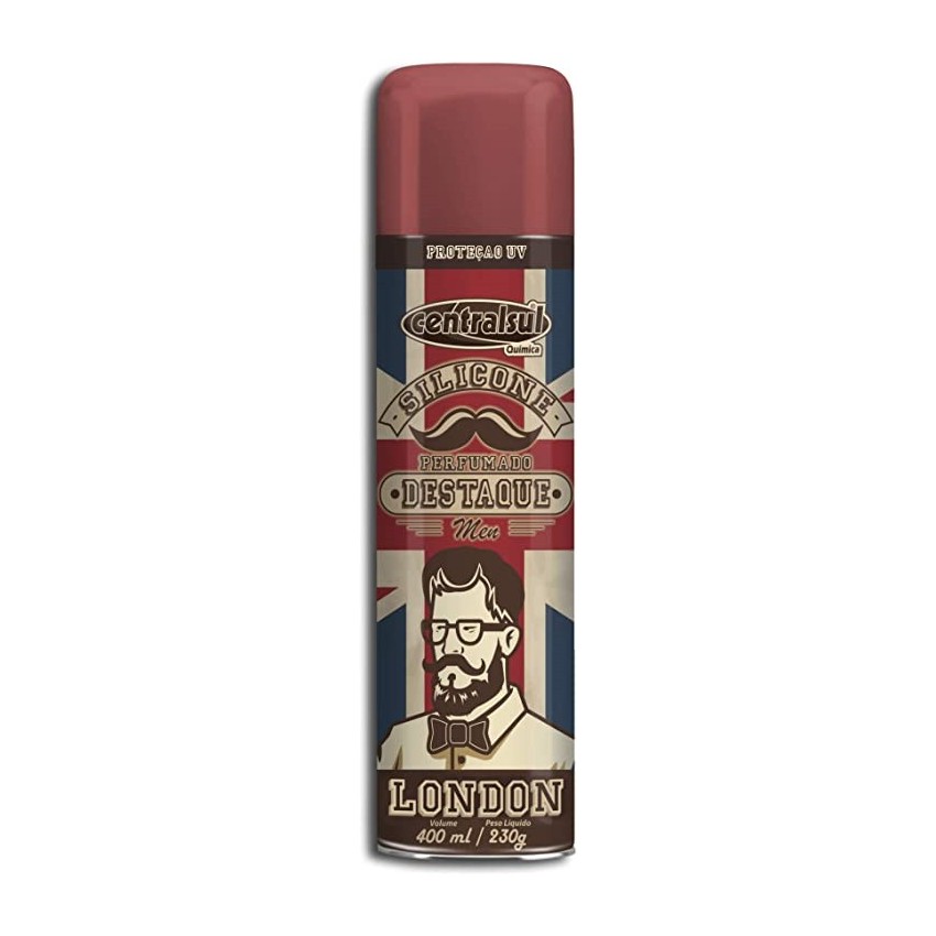 Silicone Spray Destaque London 400ml Centralsul 0153265