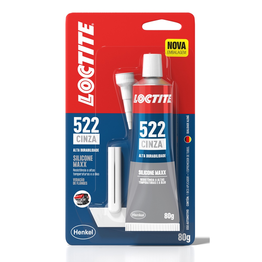 Silicone Superflex Maxx 80g Cinza Loctite 3014043