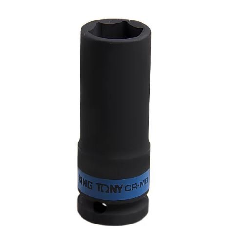 Soquete de Impacto 12 Pol. Extra Longo 19mm Kingtony 443519M