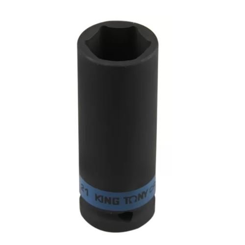 Soquete de Impacto 12 Pol. Extra Longo 21mm Kingtony 443521M