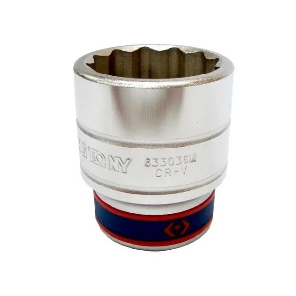 Soquete Estriado 3/4 Pol. 36mm Kingtony 633036M