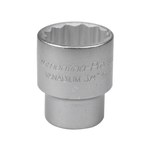Soquete Estriado 3/4 Pol. 41mm Tramontina 44853/141 Tramontina PRO 44853141