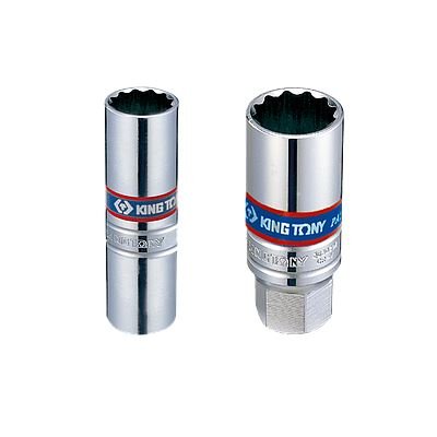 Soquete Estriado 3/8 Pol. 14mm Kingtony 36B014