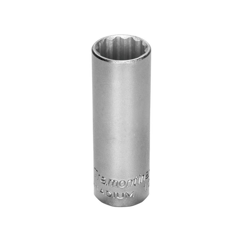 Soquete Estriado Longo Encaixe de 1/2 Pol. 10 mm Tramontina PRO 44829110