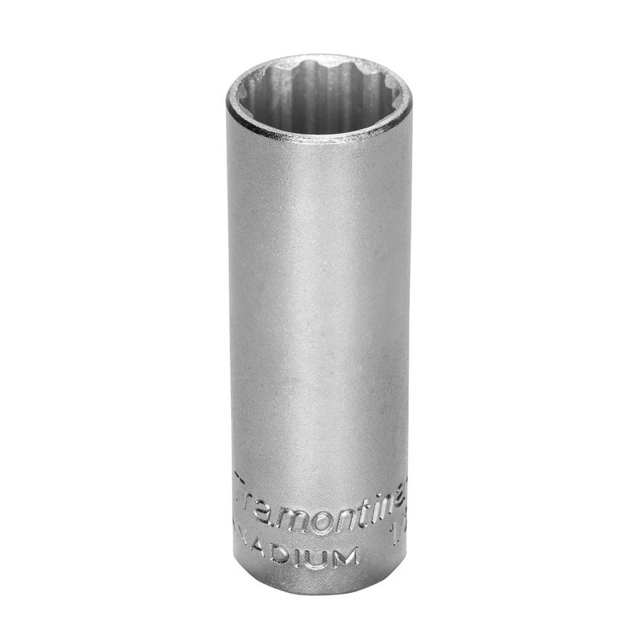 Soquete Estriado Longo Encaixe de 1/2 Pol. 21 mm Tramontina PRO 44829121