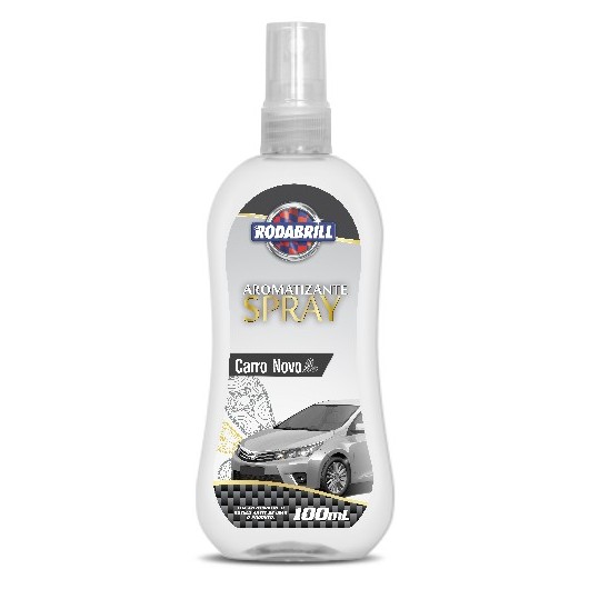Spray Aromatizante Carro Novo 100ml Rodabrill 16846
