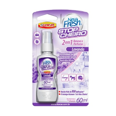Spray Aromatizante New Fresh Lavanda 60ml Luxcar 5021