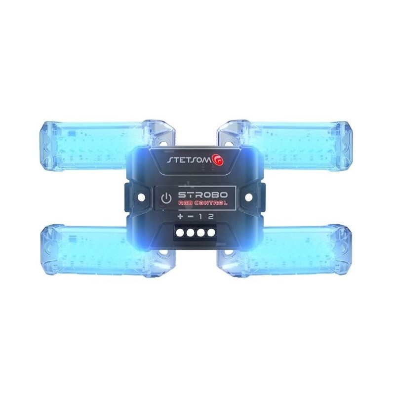 Strobo Automotivo Rgb Ritmico Bluetooth STR04 Stetsom 207100