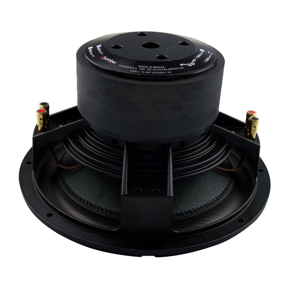 Subwoofer Bicho Papão 15 Pol. 1200W Rms 4+4 Ohms Bobina Dupla Bomber 123083, foto 4