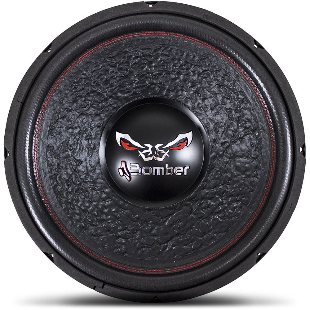 Subwoofer Bicho Papão 15 Pol. 800W Rms 4+4 Ohms Bobina Dupla Bomber 123067