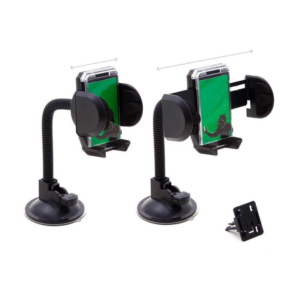 Suporte Multifuncional Flexível Garra Ajustável GPS/Celular Solocar SL732010