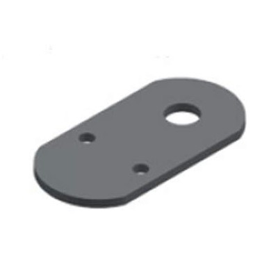 Suporte Rodoar Quadrado Reto 2 Furos DB Acessorios 432974