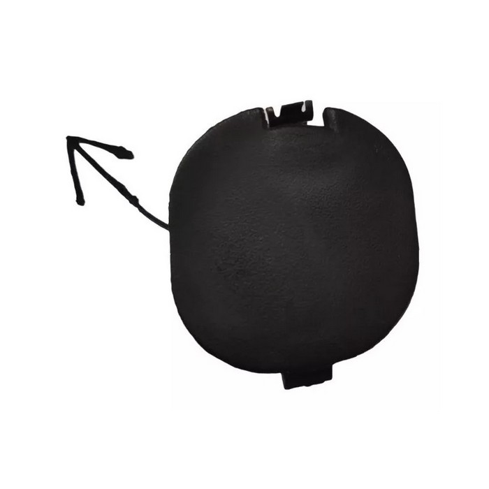 Tampa do Reboque Para-choque Preto dianteiro Fiat 713789808