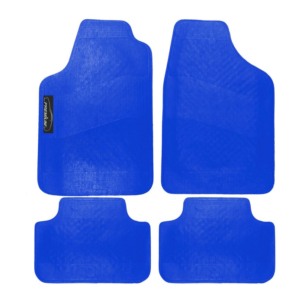 Tapete Bordado Azul Premium Auto TAP AZULPER01