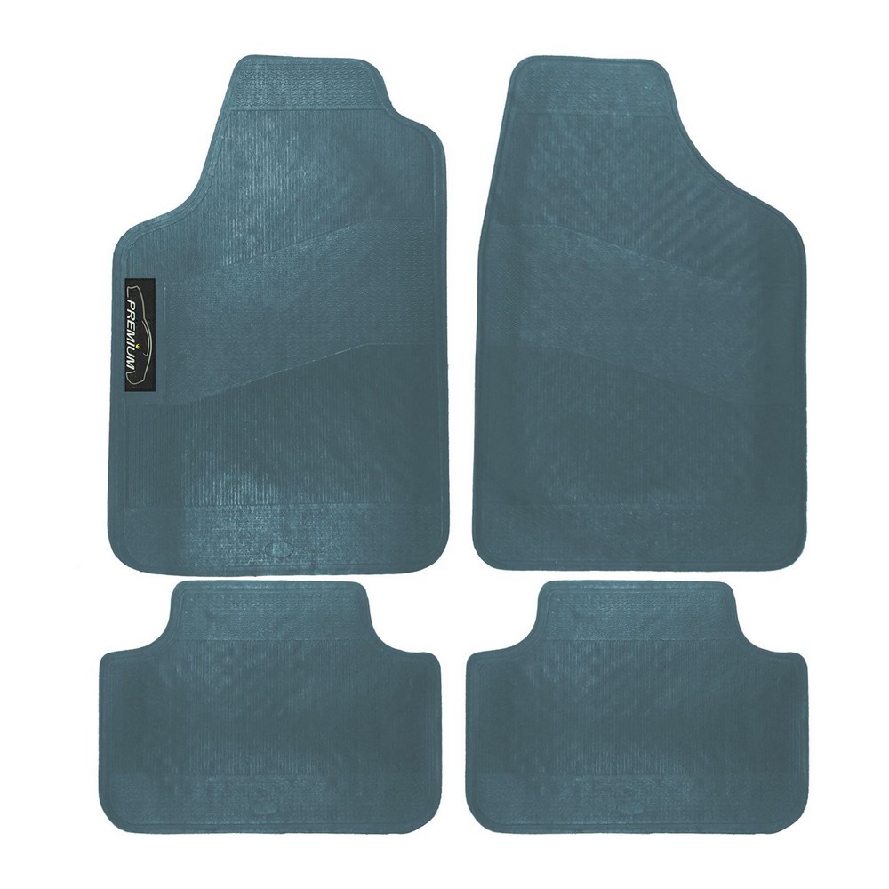 Tapete Bordado Cinza Premium Auto TAP CINZAPER01