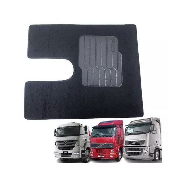 Tapete Carpete Motorista Preto Rodibem 457777