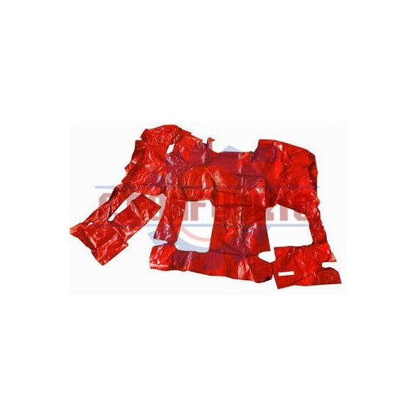 Tapete com Capô Vinil Vermelho F.confuorto 378537