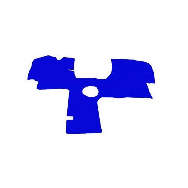 Tapete Vinil Azul DB Acessorios 467902