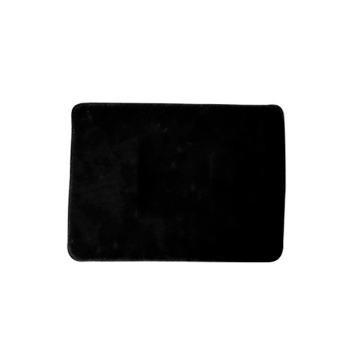 Tapetinho Pelúcia 60x44 Preto Rodibem 465757