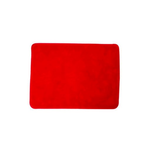 Tapetinho Pelúcia 60x44 Vermelho Rodibem 465758
