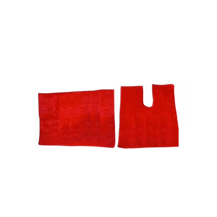Tapetinho Pelúcia 75x50 Vermelho Rodibem 456885