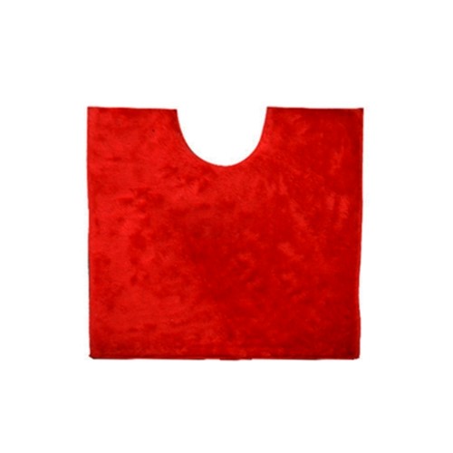 Tapetinho Pelúcia Meia Lua 60x55 Vermelho Rodibem 465695