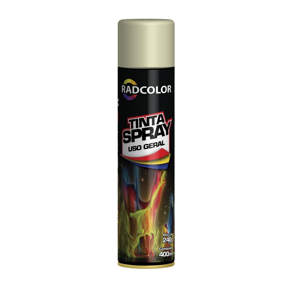 Tinta Spray Bege 400ml/250g Radnaq RC214806