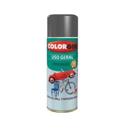 Tinta Spray Grafite Metálico 400ml Colorgin 570015700
