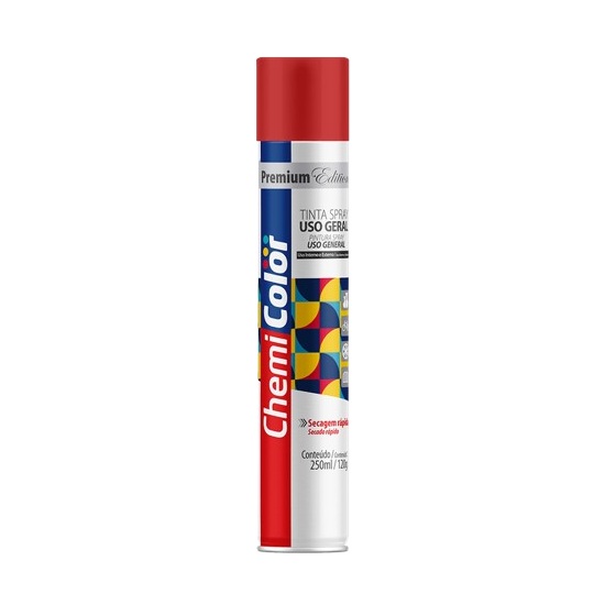 Tinta Spray Vermelho Chemicolor 0680525