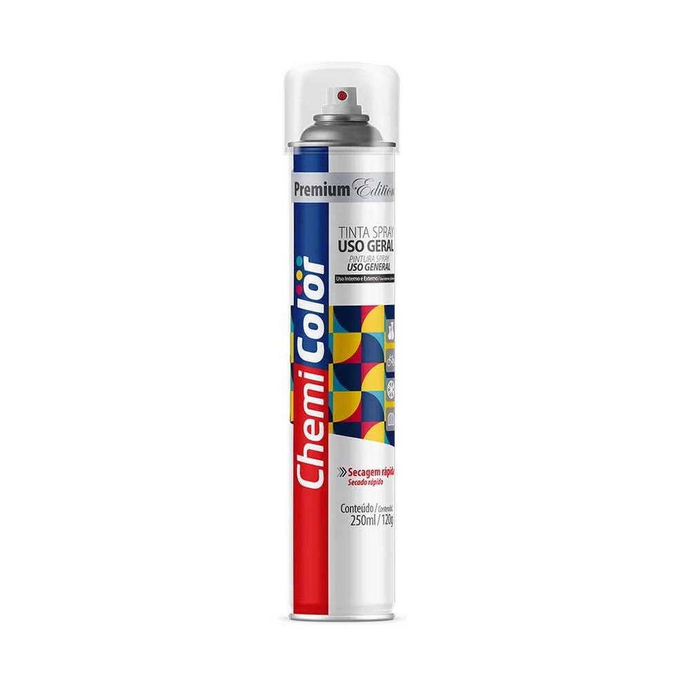 Tinta Spray Verniz Brilhante Chemicolor 0680526