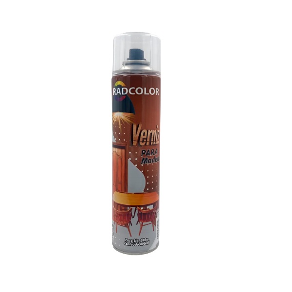 Tinta Spray Verniz Cerejeira 400ml Radnaq RC240306