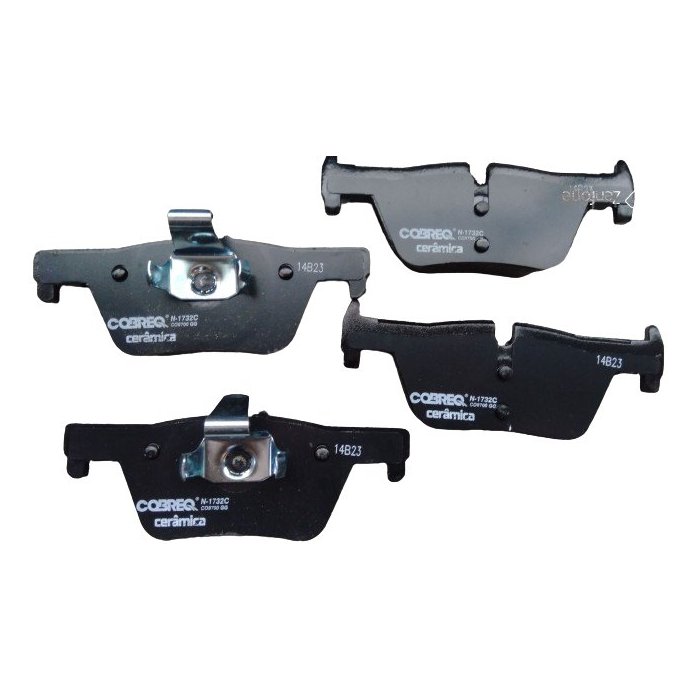 Traseiro bmw 116/118/120/125 (teves) ceramica traseiro Cobreq N1732C