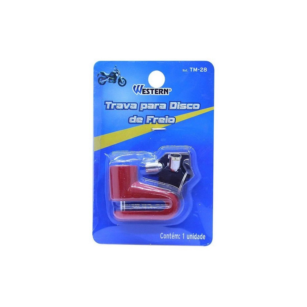 Trava Anti-Furto de Disco para Motos TM-28 5,5mm Etilux TM28